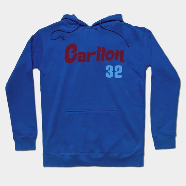 Carlton 32, Philadelphia Baseball Hoodie by FanSwagUnltd